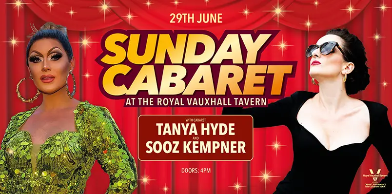 SUNDAY CABARET WITH TANYA HYDE AND SOOZ KEMPNER