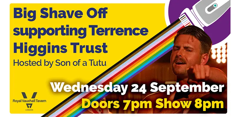 Big Shave Off London 2025 supporting Terrence Higgins Trust