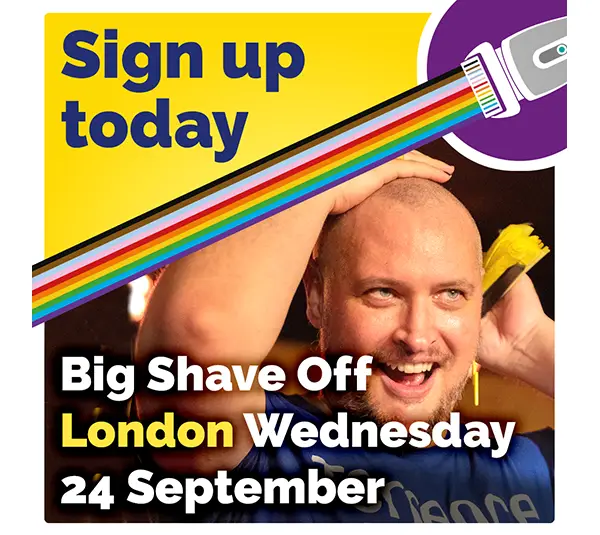 Big Shave Off London 2025 supporting Terrence Higgins Trust