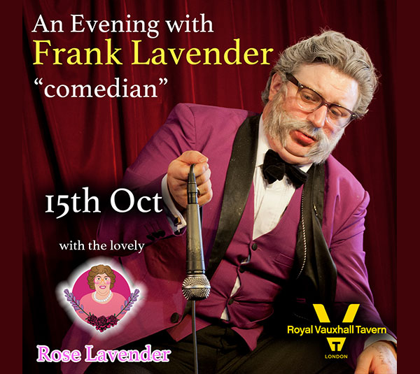 An evening with Frank Lavender