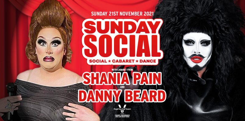 Sunday Social at the RVT with Shania Pain and Danny beard