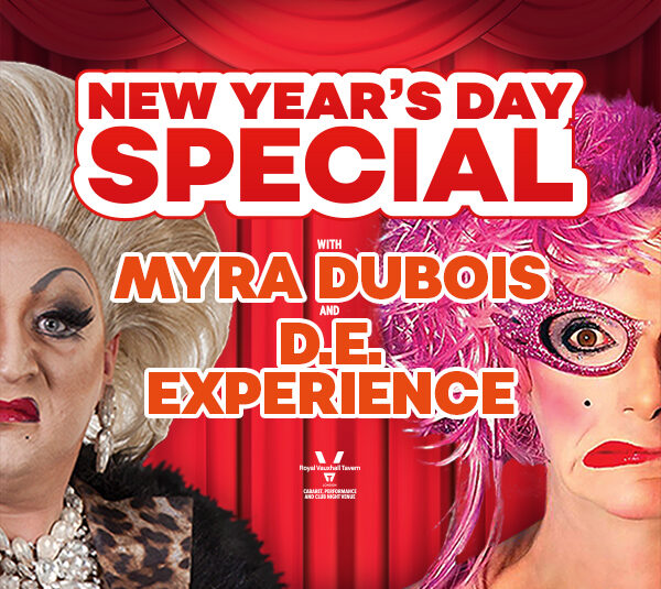 NEW YEAR’S DAY SPECIAL WITH THE D.E. EXPERIENCE AND MYRA DUBOIS