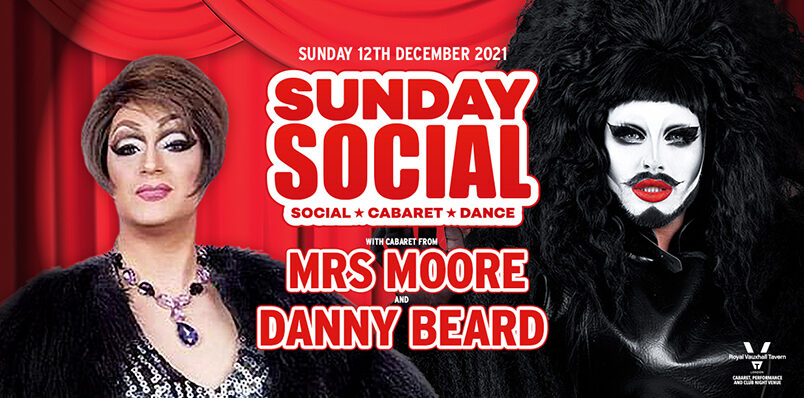 Sunday Social at the RVT with Mrs Moore & Danny Deard