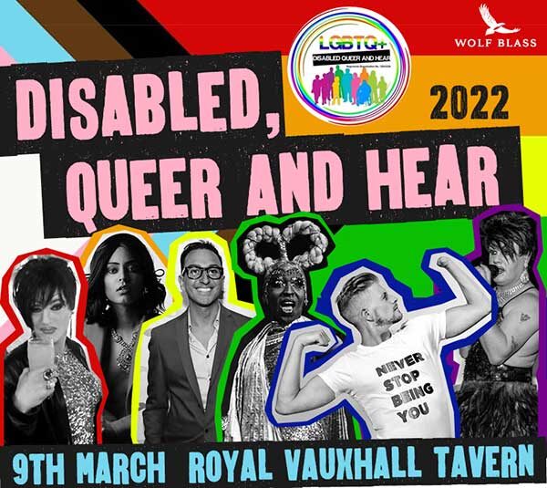 DISABLED QUEER AND HEAR – ARTIST OF THE YEAR