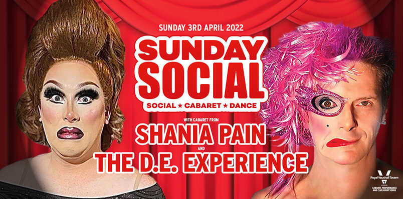 Sunday Social at the RVT with Shania Pain and The D.E. Experience