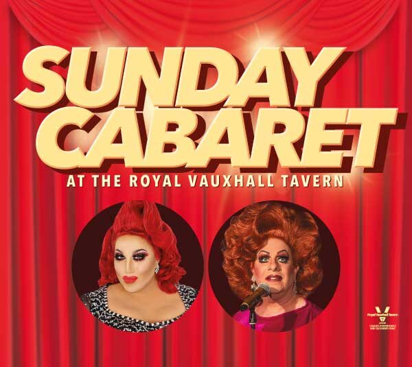 Sunday Cabaret at the RVT with KY Kelly and Lola Lasagne