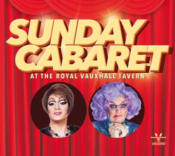 Sunday Cabaret at The RVT with Mrs Moore and The D.E. Experience