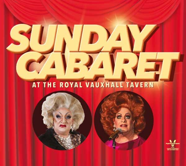 Sunday Cabaret at the RVT with Myra Dubois and Lola Lasagne