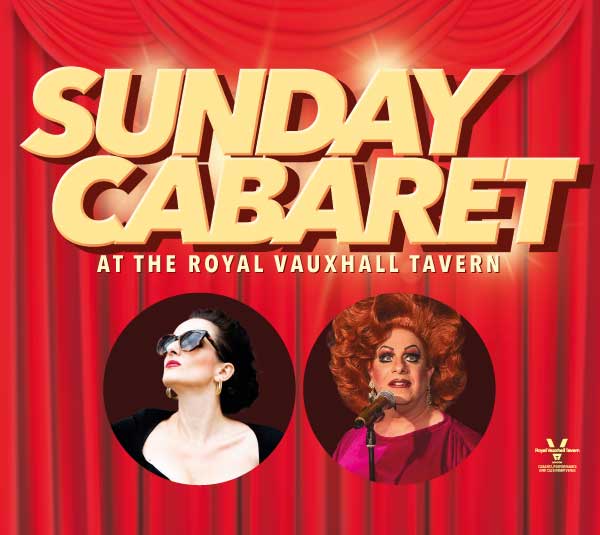 Sunday Cabaret at the RVT with Sooz Kempner and Lola Lasagne
