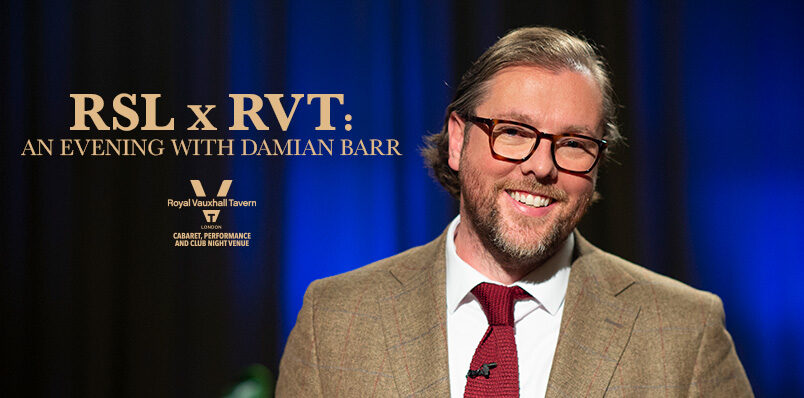 RSL X RVT: AN EVENING WITH DAMIAN BARR