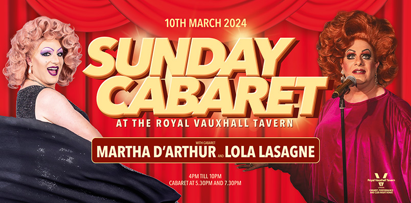 Sunday Cabaret with Martha D