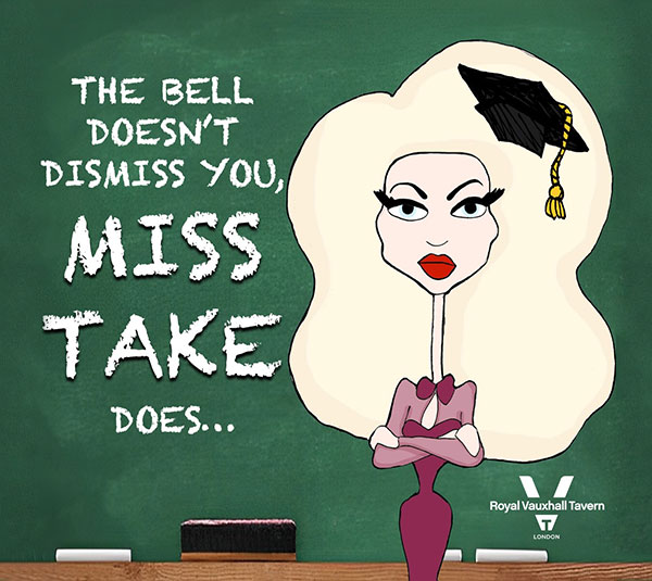 MISS TAKE – PAY ATTENTION CLASS!