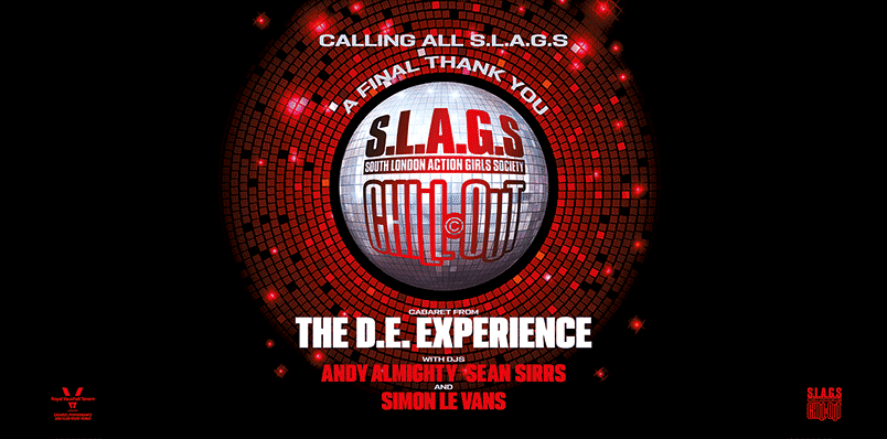 SUNDAY CABARET PRESENTS S.L.A.G.S WITH D.E EXPERIENCE
