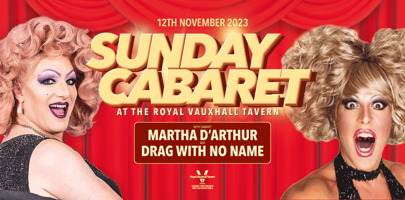 Sunday Cabaret with Martha D