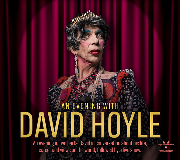 AN EVENING WITH DAVID HOYLE – LIVE AT THE RVT