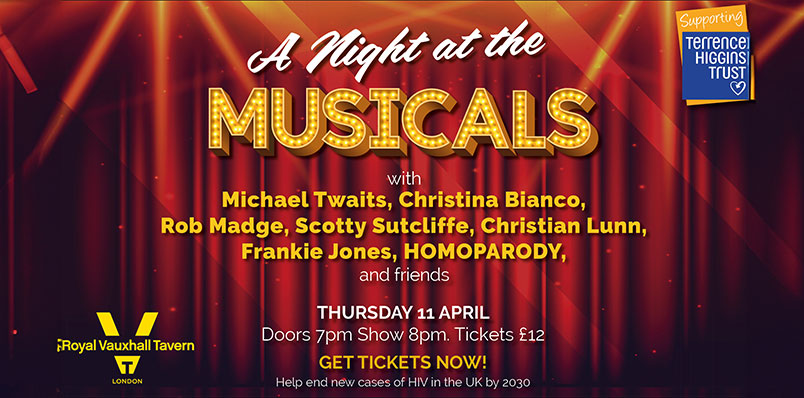A NIGHT AT THE MUSICALS WITH MICHAEL TWAITS AND FRIENDS
