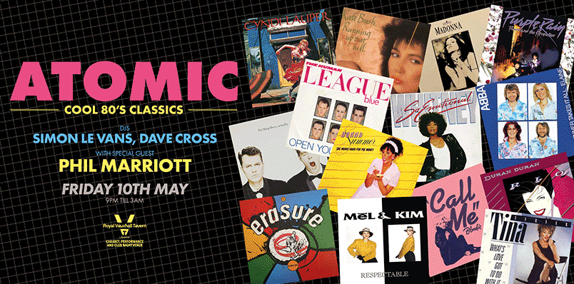 ATOMIC – COOL 80’S CLASSICS AT THE RVT