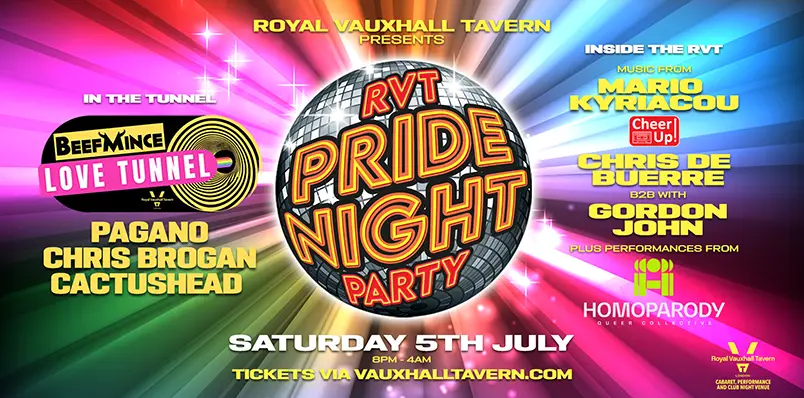 THE RVT PRIDE NIGHT PARTY 2025