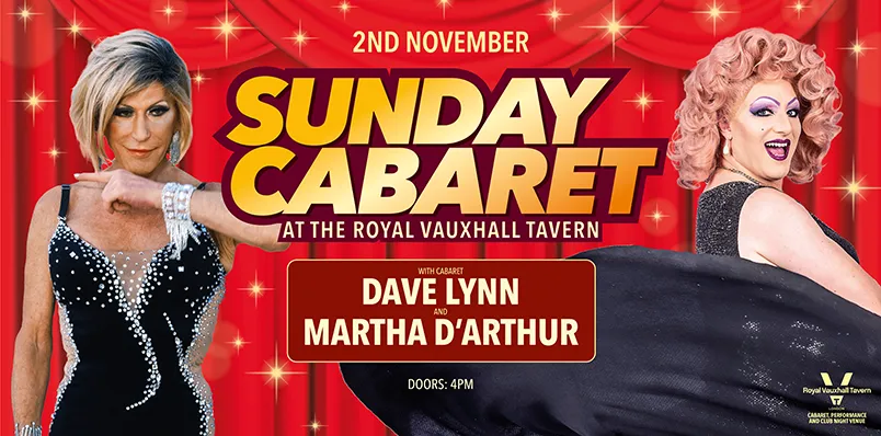SUNDAY CABARET WITH DAVE LYNN AND MARSHA D