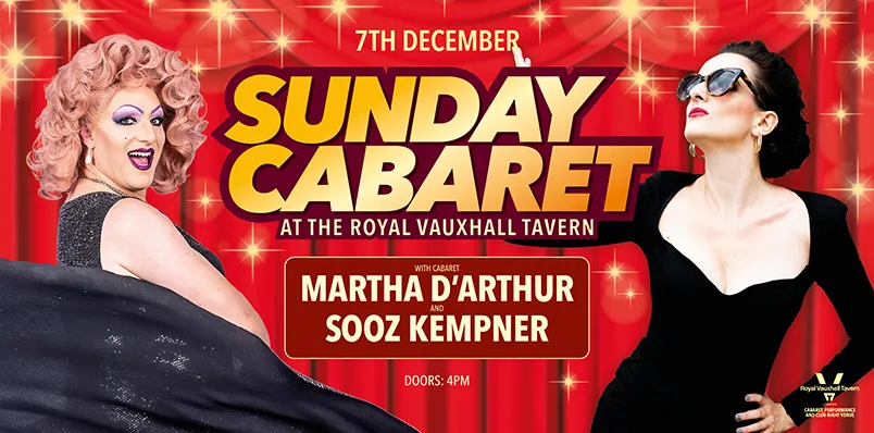 Sunday Cabaret with Martha D