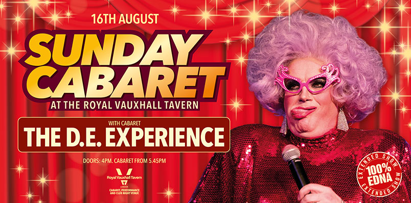 SUNDAY CABARET WITH THE D.E. EXPERIENCE
