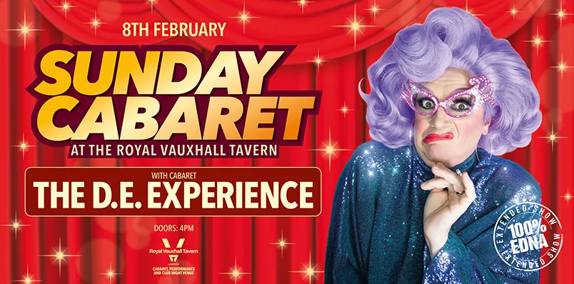 SUNDAY CABARET WITH THE D.E. EXPERIENCE