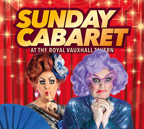 SUNDAY CABARET WITH LOLA LASAGNE AND THE D.E. EXPERIENCE