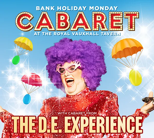 BANK HOLIDAY MONDAY CABARET WITH THE D.E. EXPERIENCE