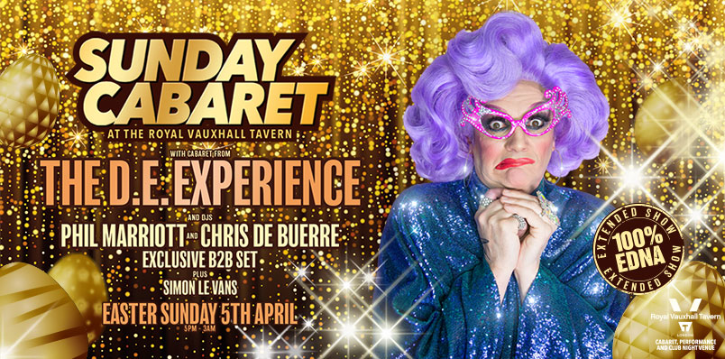 EASTER SUNDAY CABARET WITH THE D.E. EXPERIENCE
