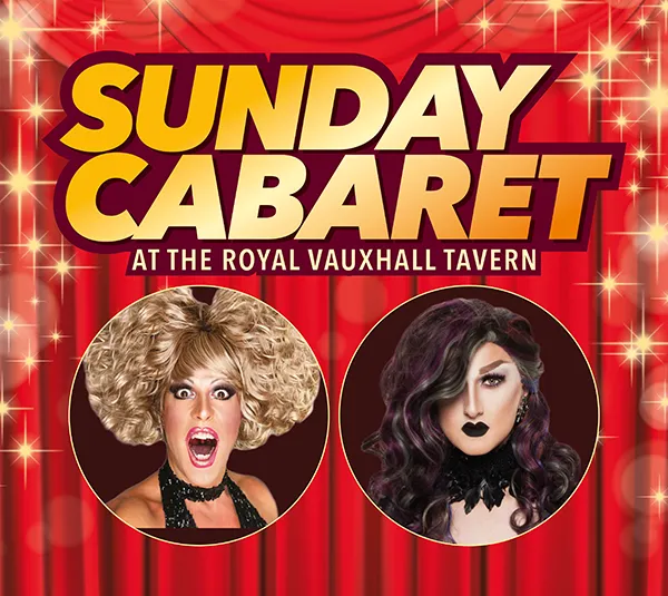 SUNDAY CABARET WITH DRAG WITH NO NAME AND WOE ADDAMS
