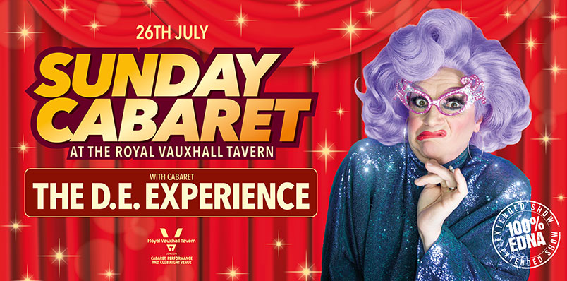 SUNDAY CABARET WITH THE D.E. EXPERIENCE