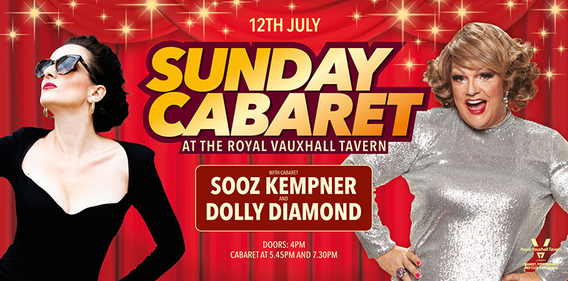 SUNDAY CABARET WITH SOOZ KEMPNER AND DOLLY DIAMOND