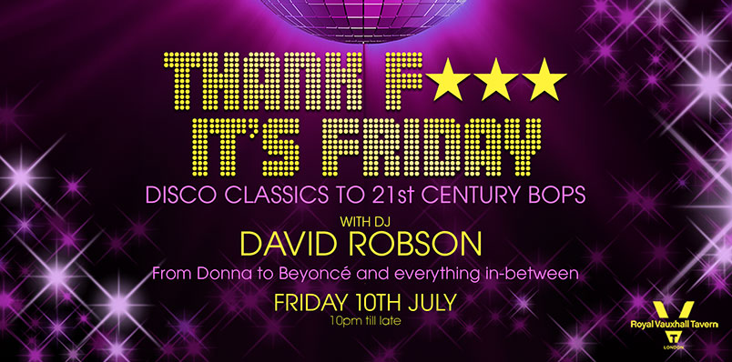 THANK F★★★ IT’S FRIDAY
