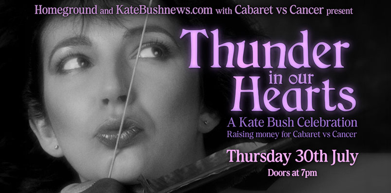 HOMEGROUND AND KATEBUSHNEWS.COM PRESENT