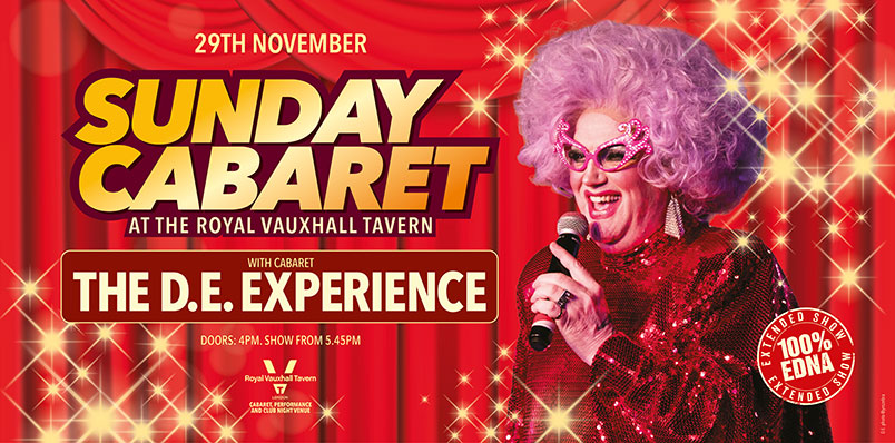 SUNDAY CABARET WITH THE D.E. EXPERIENCE