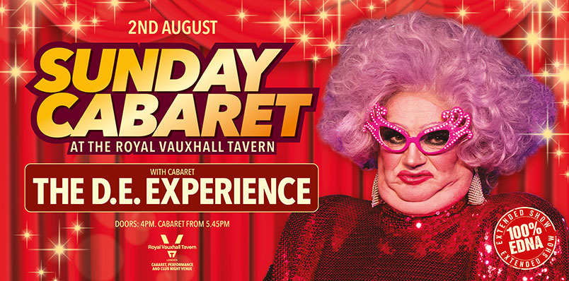 SUNDAY CABARET WITH THE D.E. EXPERIENCE
