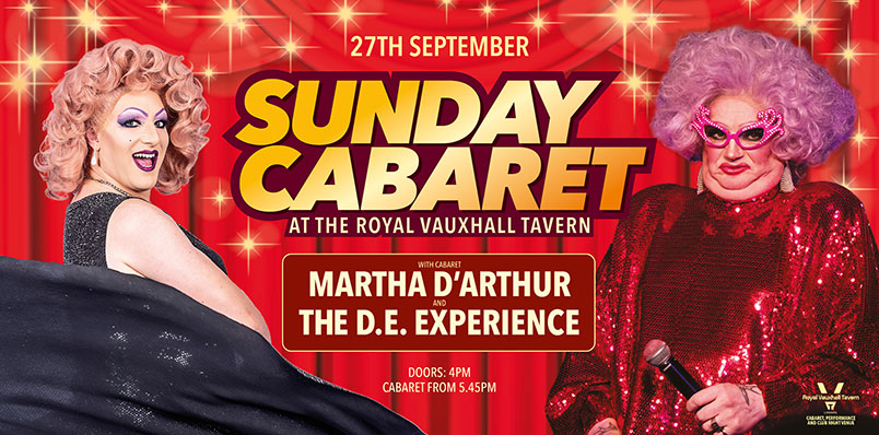 SUNDAY CABARET WITH MARTHA D