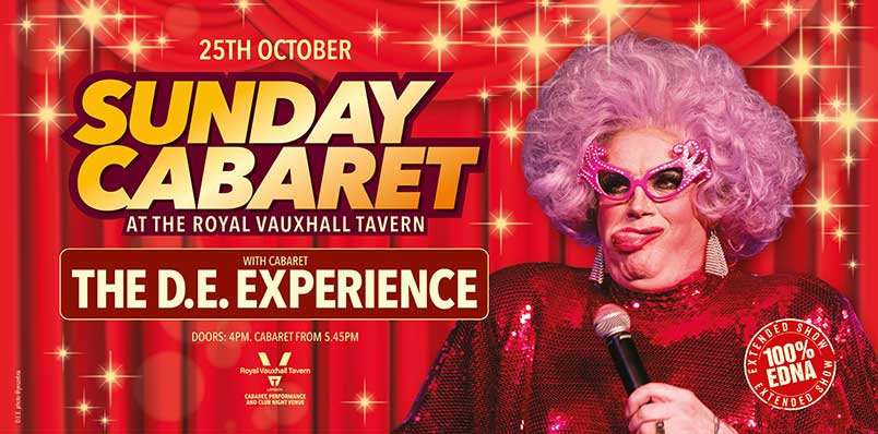 SUNDAY CABARET WITH THE D.E. EXPERIENCE