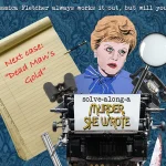 SOLVE-ALONG A MURDER SHE WROTE