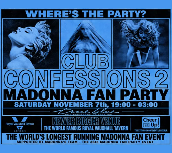 Madonna Fan Party – Club Confessions